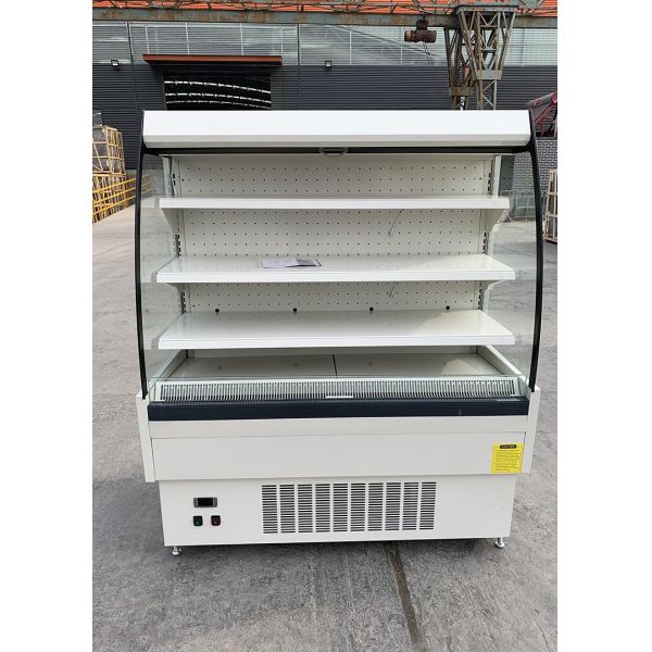 Средняя высота „ХВАТАЕТ & идет“ 130CM изогнутый Refrigerated фронтом шкаф дисплея