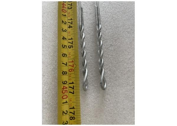 Alambre galvanizado para empacadora de un solo bucle de 3 mm, longitud de 4,5 m