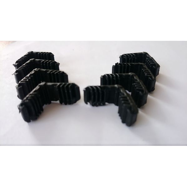 Chinese Aluminium spacer contact accessories plastic corner key