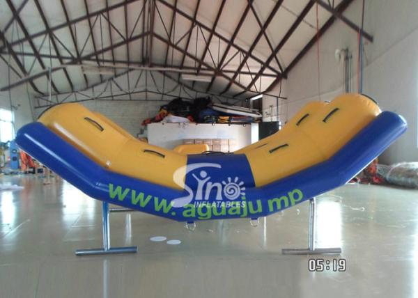 4 persons inflatable seesaw water toys for kids and adults water park adventure