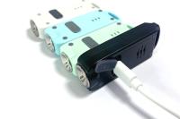 Corrente chave do alarme pessoal recarregável da bateria 150mAh para mulheres