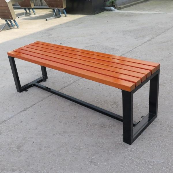 Do metal exterior de alta qualidade barato do jardim do lazer do preço da tomada de fábrica banco de madeira Seat