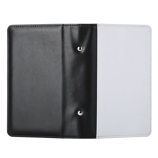 A5 A6 PU Leather Sublimation Notebook With 100 Pcs Inner Pages Blank Loose-Leaf Leather Planner Notepad Custom Logo Sublimation Journals