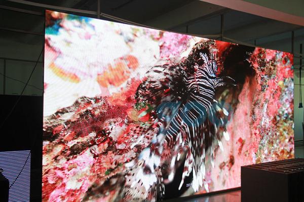 Outdoor high gray full color 500x500mm die casting aluminum P4.81 SMD led video wall display screen for rent