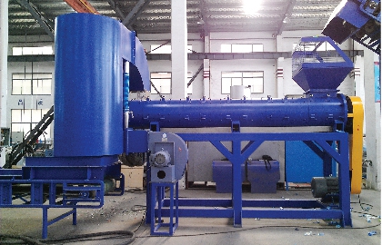 Пластмасса бутылки ЛЮБИМЦА ПП повторно используя моя линию Делабеллинг задавливая сушить