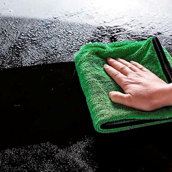 600 GSM Microfiber Car Detailing Towels 40x60cm Customizable