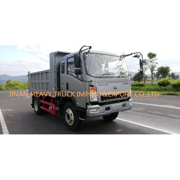 5 Ton HOWO 4x2 Dump Truck Small Sino Dump Truck ZZ3158E3414C1