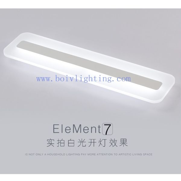 Factory Sale White Ceiling Chandelier Lighting, LED Lighting 500*90*40MM