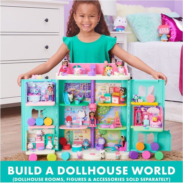 Gabby's Dollhouse, jouet en peluche de 7 pouces pour enfants de 3 ans et plus