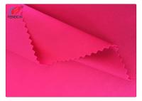 Tissu de Spandex de polyester réutilisé par bout droit fait sur commande de 4 manières pour le maillot de bain