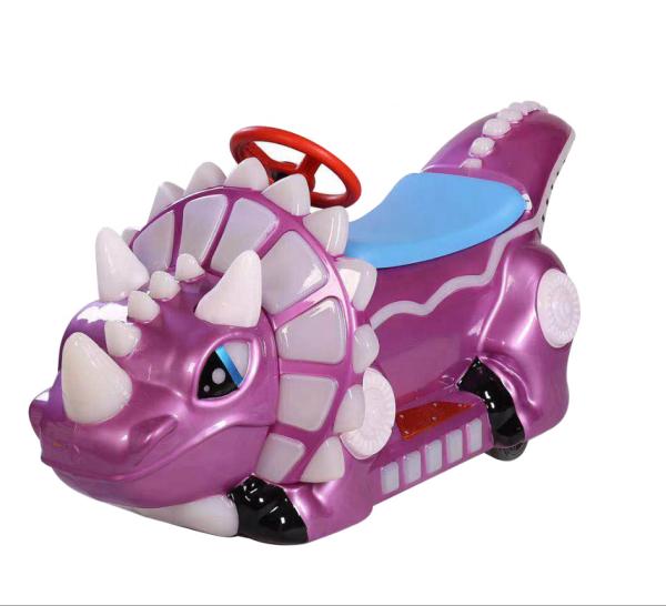 Dino kiddie ride coin operated  kiddy battery car game machine