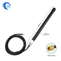Antena impermeável exterior direcional da fibra de vidro da estação base 4G de Omni com o conector de LMR195 SMA