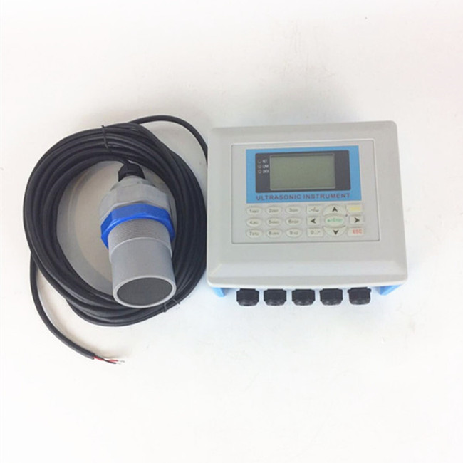 Ultrasonic Digital Water Fuel Flow Meter Open Channel PTFE Antenna