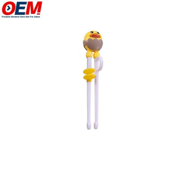 Cozinha personalizada Crianças de silicone engraçadas Crianças Treinador Lavável Reutilizável Casa Aprendizagem Bebê Cartoon Aprendizagem Reutilizável Treinamento