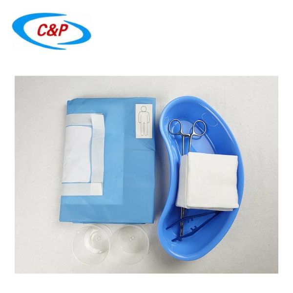 ODM Cystoscopy Disposable Surgical Pack Sterile Drape With Fenestration