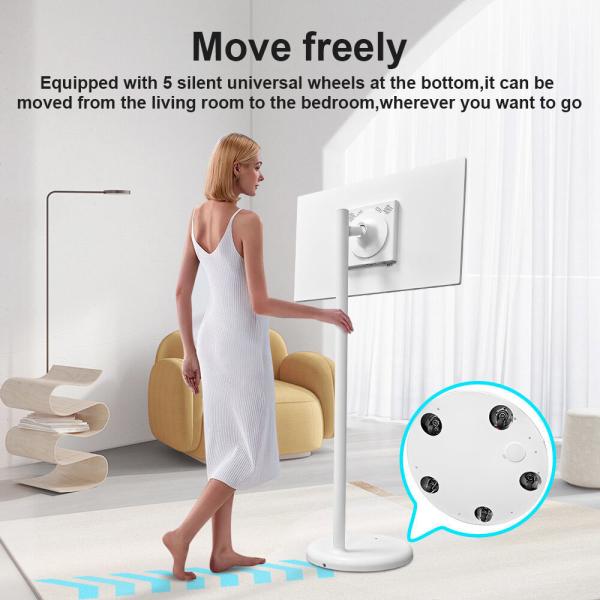21.5Inch RK3588 Stand By Me Movable Touch Screen Monitor Floor Standing Android Wireless Portable Smart Tv For Home