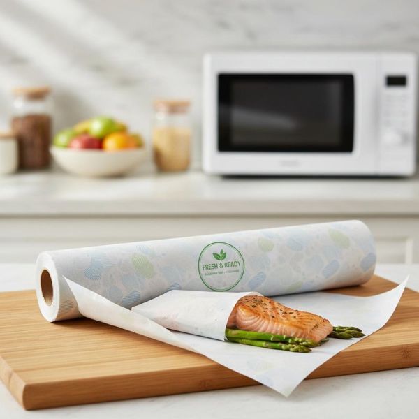 Custom OEM Microwave Safe Food Grade Wrapping Paper for Food Storage and Preservation