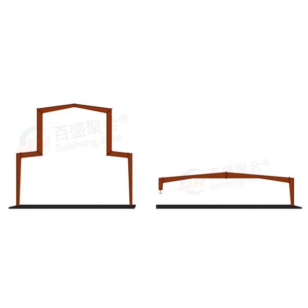 Модульная строительная мастерская с стальной конструкцией Конный сарай