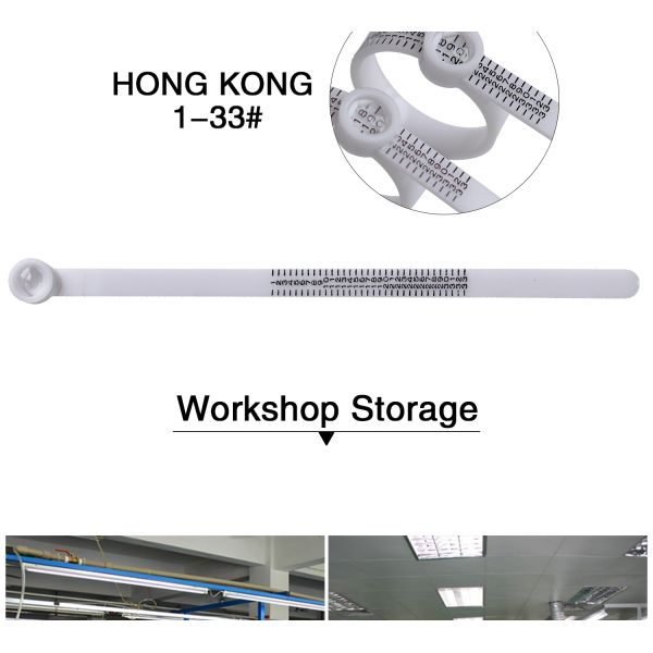 10g Jewelry Accessories Tools Plastic Ring Size Mandrel Stick
