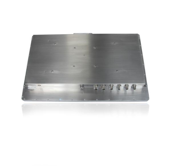 O PC áspero de aço inoxidável IP67 do painel 316L avaliou os conectores M12