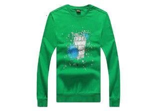 Crew Neck Men's Long Sleeve T - Shirts Knitted Classic Ribbed Cuffs Casual Tees