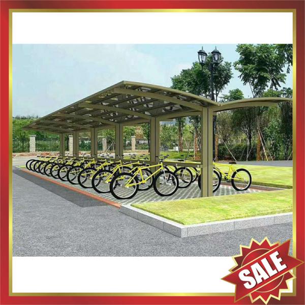Nice metal aluminum alloy polycarbonate pc carport parking car shed bike bicycle motorcycle shelter cover canopy awining