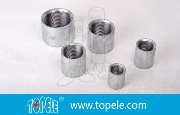 1 / 2- 6 Electrical Galvanized Steel Rigid Conduit Coupling / IMC Conduit And Fittings