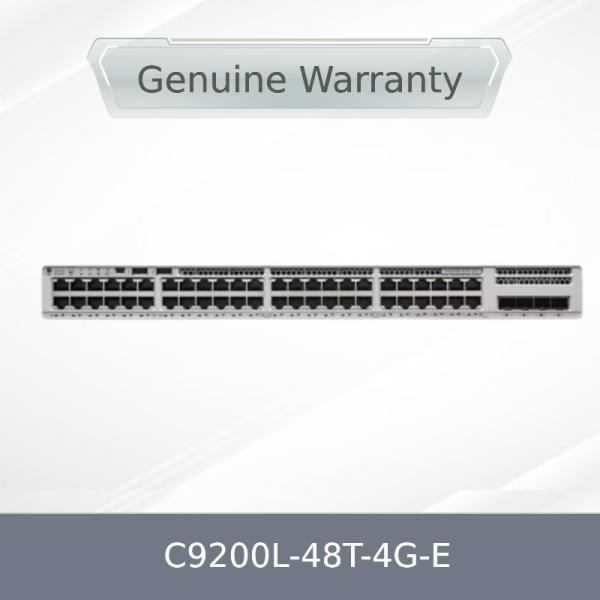 New Original Stock 9200 Series 9200L 48-Port Data, 4 X 1g, Network Essentials C9200L-48t-4G-E Network Switch