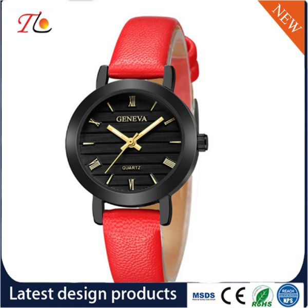 Wholesale Women's Watch PU Watchband Alloy Shell PU Watches Fashion Watches Simple and Generous