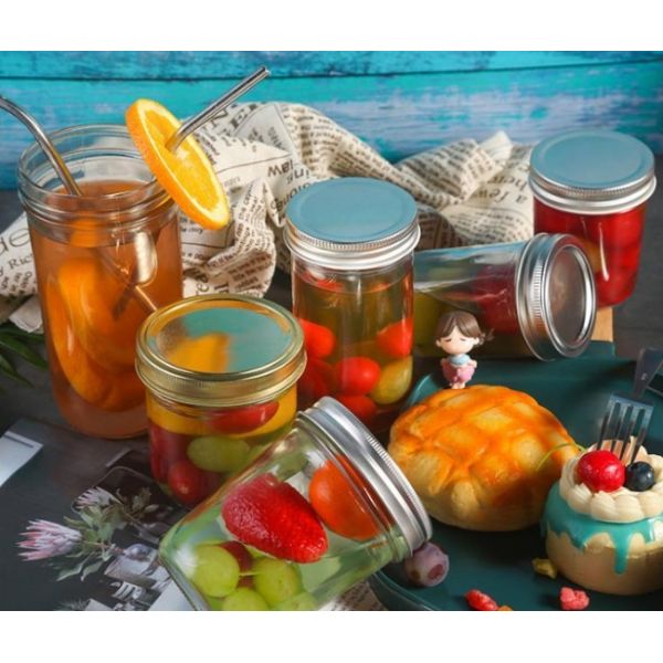 опарникы еды икры 300ml стеклянные упаковывая сжимают загерметизированное Storage10oz