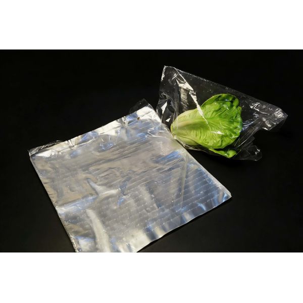 Best price Green Bags Keep Vegetables Fresh Micro-perforated Liner clear CPP Plastic lettuce  Bag Packing for Fruit