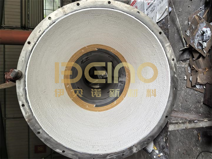 Ceramic Lined Cyclone for Abrasive Powder Separation and Dust Collection