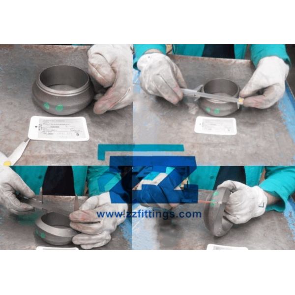 Gas / Oil Pipes Reinforced Branch Fittings , ASTM A182 F22 Sch 160 Pipe Fittings