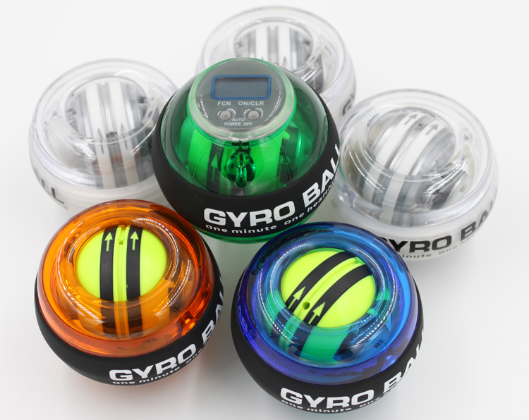 Original Wrist Trainer LED Gyroball Essential Spinner Gyroscopic Forearm Exerciser Powerful Arm Strength Workout