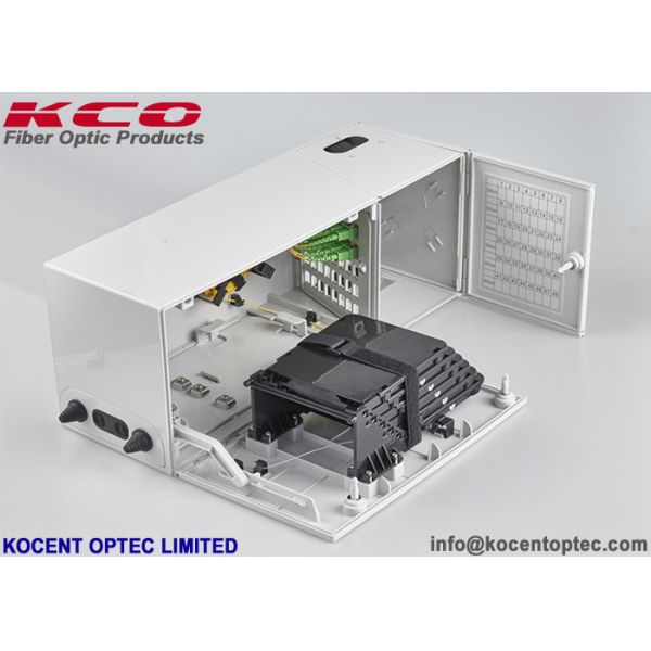 Многооператорская волоконно-оптическая клеммная коробка FTTH для помещений, 48 портов SC Simplex, с 6 лотками и габаритами 450x180x150 мм