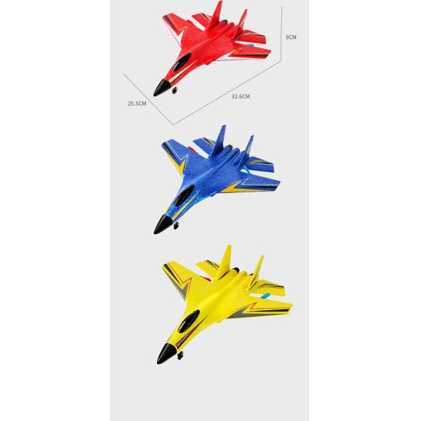 Fixed Wing Glider Fall Electric Outdoor Foam Plane for Overall dimensions cm 83*37*60