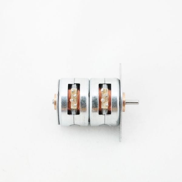 Medical Equipment Electric Stepper Motors , 15mm micro Double Stepper Motor dc motor permanent magnet VSM15P-231