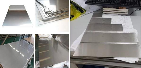 La catégorie comestible de la feuille AISI ASTM d'acier inoxydable de miroir superbe de la haute précision 2B a laminé à froid 304 316 202