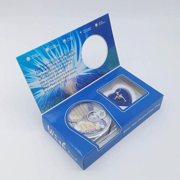 Wholesale Pearl Wish Gift Oyster Pendant Necklace suitable for Holiday Gift