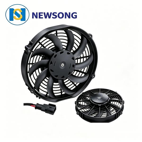 10 Inch 3200rpm 8A 5A Bus AC Condenser Fan F-2210XW-C-18 DC 12V 24V 130W TS16949