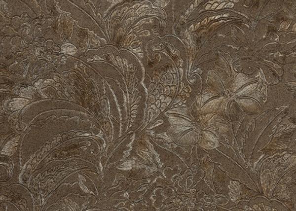 Waterproof Blown Vinyl Wallpaper Patterns , Eco - friendly Embossed Wall Covering