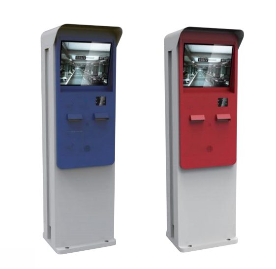 Car Parking Payment Kiosk Outdoor Kiosk With High Brightness Touch Screen