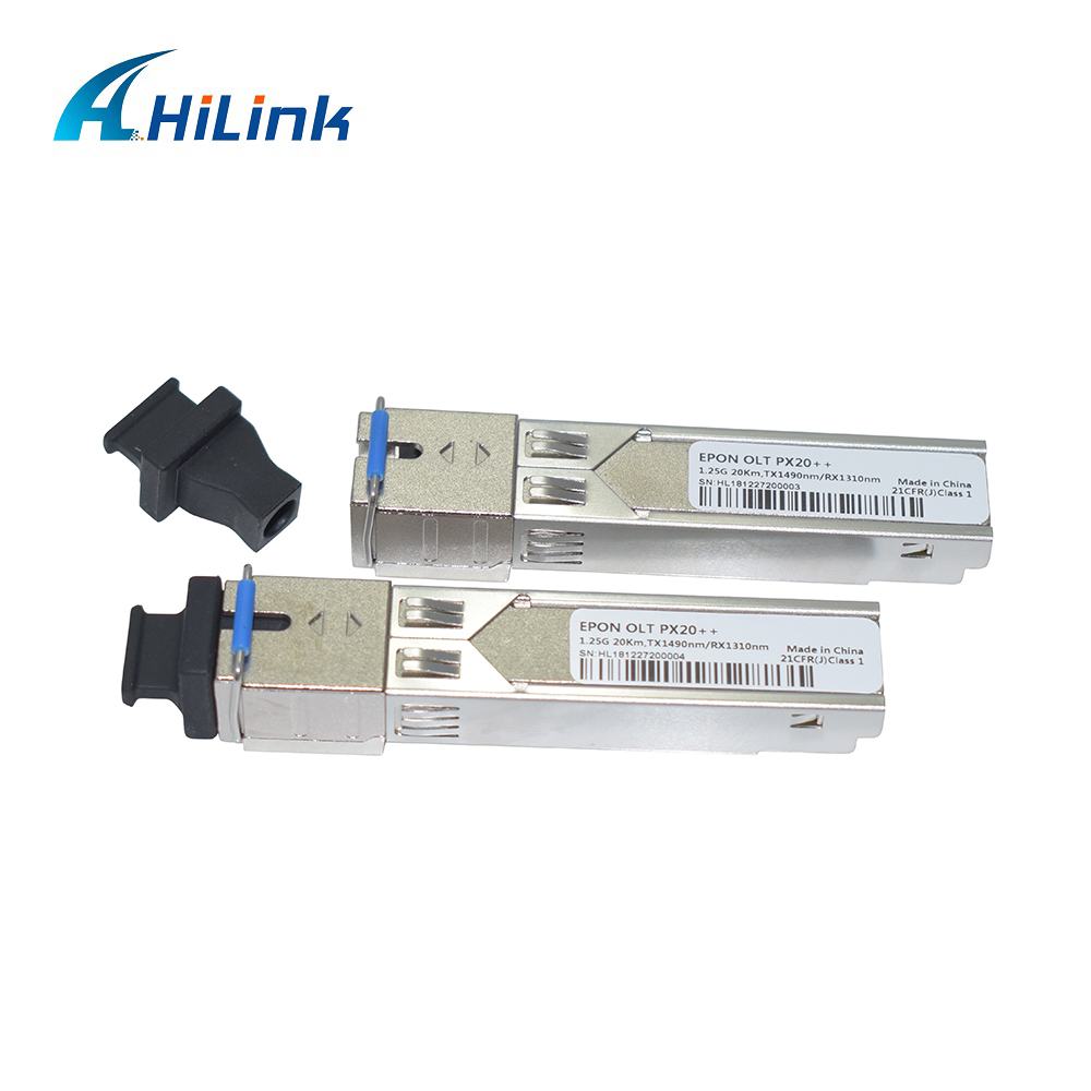 Приемопередатчик оптическое Hilink 1.25g EPON OLT PX20++ 20km модуля SFP совместимое с ZTE или huawei