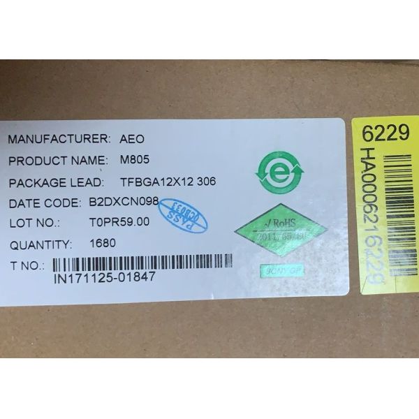 Интегральные схемаы К.П.У. коркы А5 ядра 1.5Г квадрацикла Амлогик М805 электронн