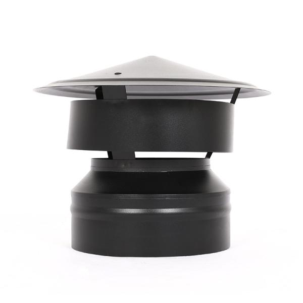 Stainless Steel Chimney Flue Rain Caps Ventilation Integrated Design Rain Proof