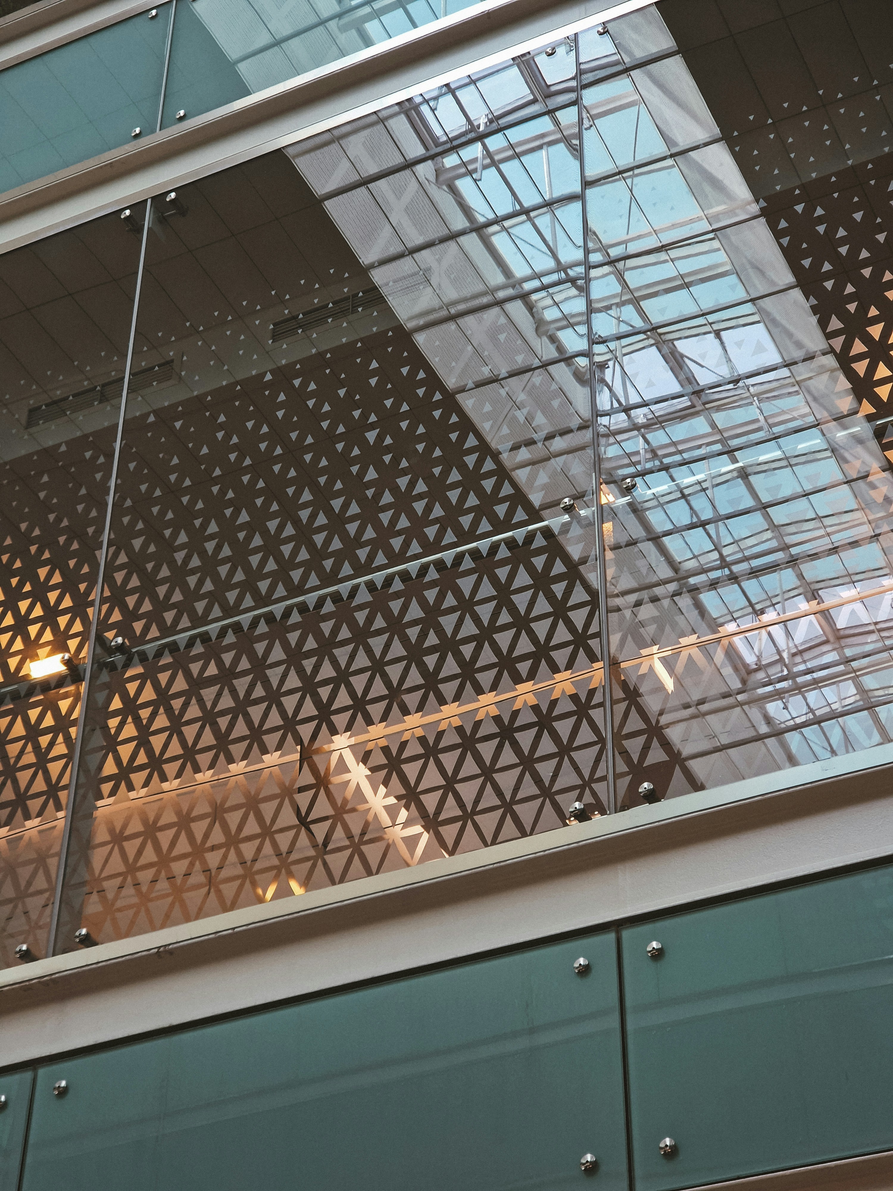 Decoration Custom Aluminum Panels Triangle Pattern Perforated Aluminum Panels