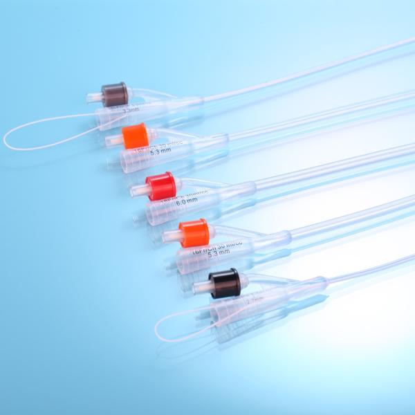 Latex 24 French Catheter Fr24 2 Way Catheter Medical Foley Silicone Catheter