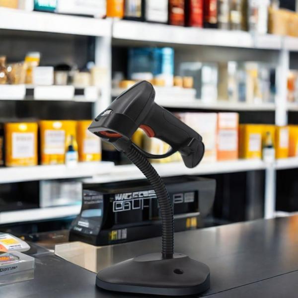 Scanner sem fio comercial para transporte de entrega de logística de estoque de varejo