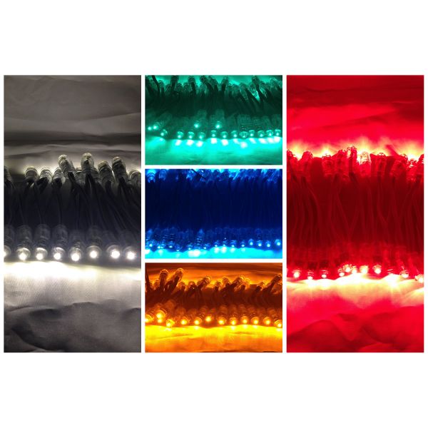 Стренговый свет 12 мм Led Pixel Module / 8 мм Staw Hat LED Pixel Light PVC + силикон для наружного светодиодного освещения