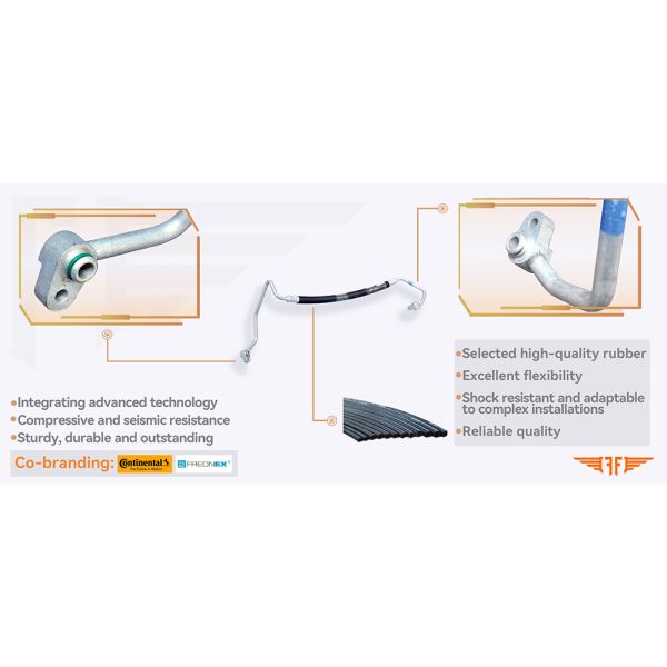 Toyota 88703-02860 Car Air Con Hose Fits 14-19 Corolla 1.8L Car Aircon Pipe